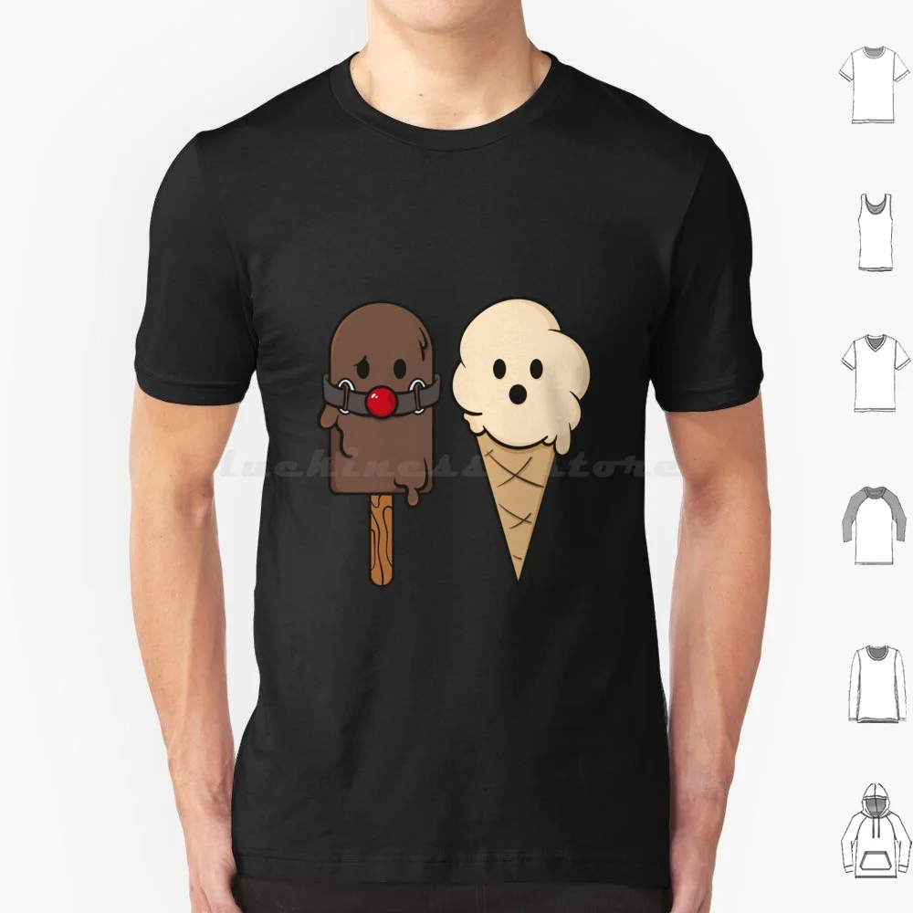 Bdsm Vanilla Ice Cream Kinky Dom Sub Fetish T Shirt Uomo Donna Bambini 6Xl Dom Sub Bdsm Bdsm Dominatrix Sottomesso Slave Kinky Ddlg