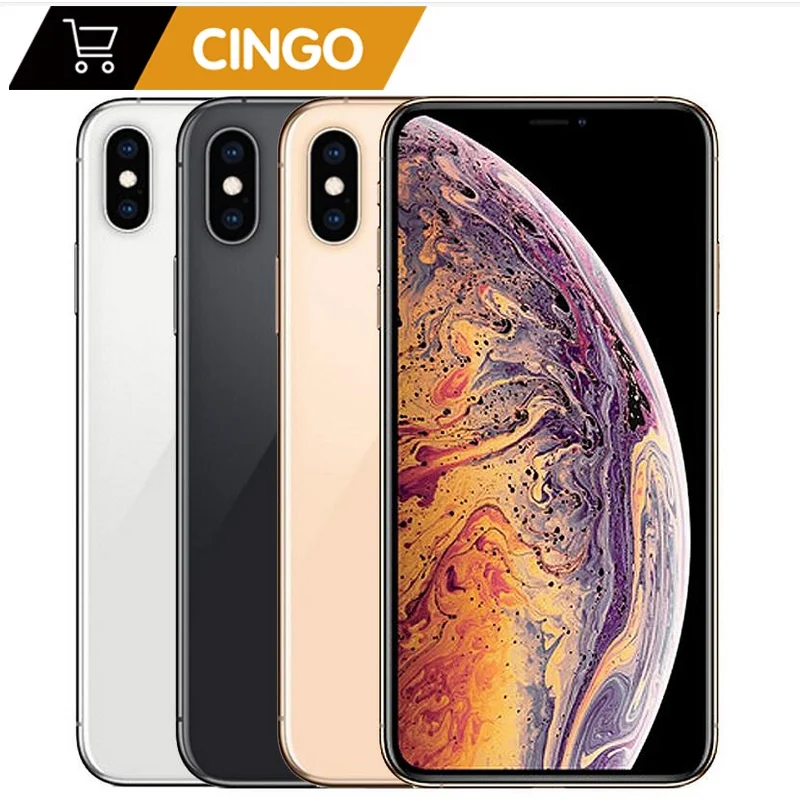 Originale Sbloccato Apple Iphone Xs Iphone Xs Max 4G Ram 64Gb/256Gb Rom A12 Iphonexs Iphonexsmax 2658Mah Iphone Xs