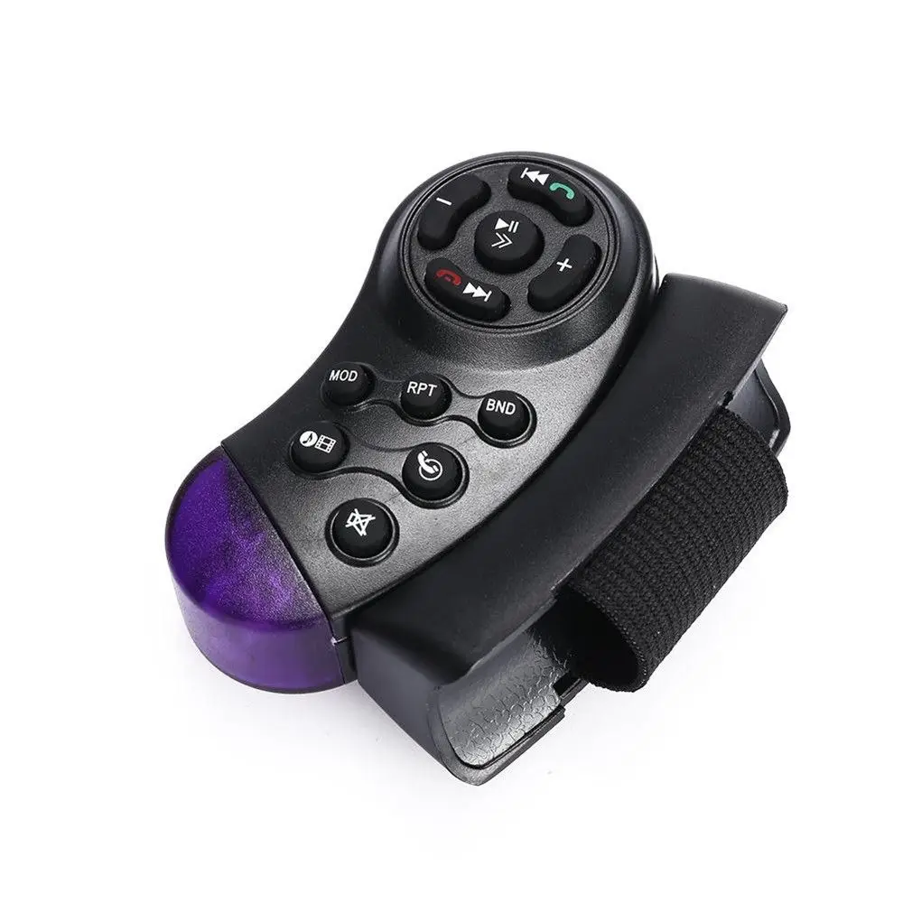 Alta Qualità Universale Abs Portatile Elettronica Per Auto Lettore Per Auto Veicolo Dvd Volante Telecomando Ir