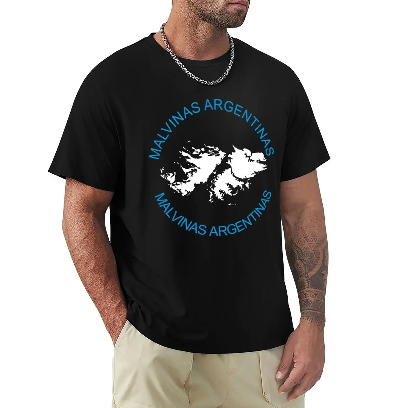 Malvinas Argentinas T-Shirt Graphics Plus Size Magliette Carine Per Uomo