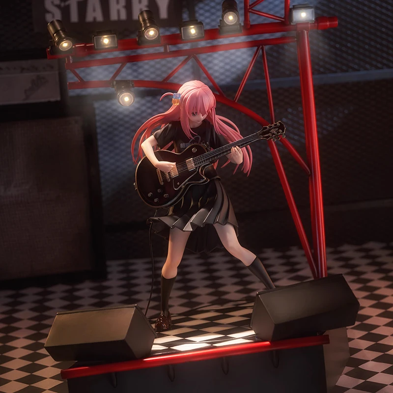 Gotoh Hitori Action Figurine Bocchi The Rock Anime Figure Guitar Hero Hitori Bocchi Statue Modello In Pvc Decorazione Desktop Giocattolo Regalo