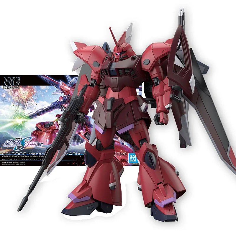 Bandai Figure Gundam Model Kit Anime Figures Hgce Gelgoog Miny Lunamaria Hawke Seed Freeedom Mobile Suit Gunpla Action Figure