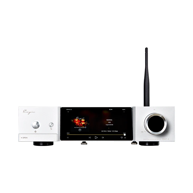 Cayin Idap-8 Android Digital Streamer Dimensioni Compatte Abbinate All'Amplificatore Per Cuffie A Stato Solido Iha-8 E Dac A Idac-8 Tubi