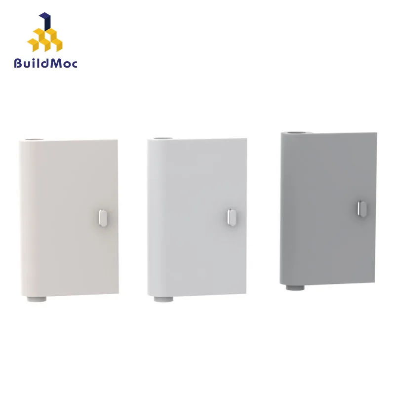 10Pcs High-Tech Assemble Particle 58380 Right Door 1X3X4 3192 Building Blocks Kit Replaceable Part Toys For Children Gifts