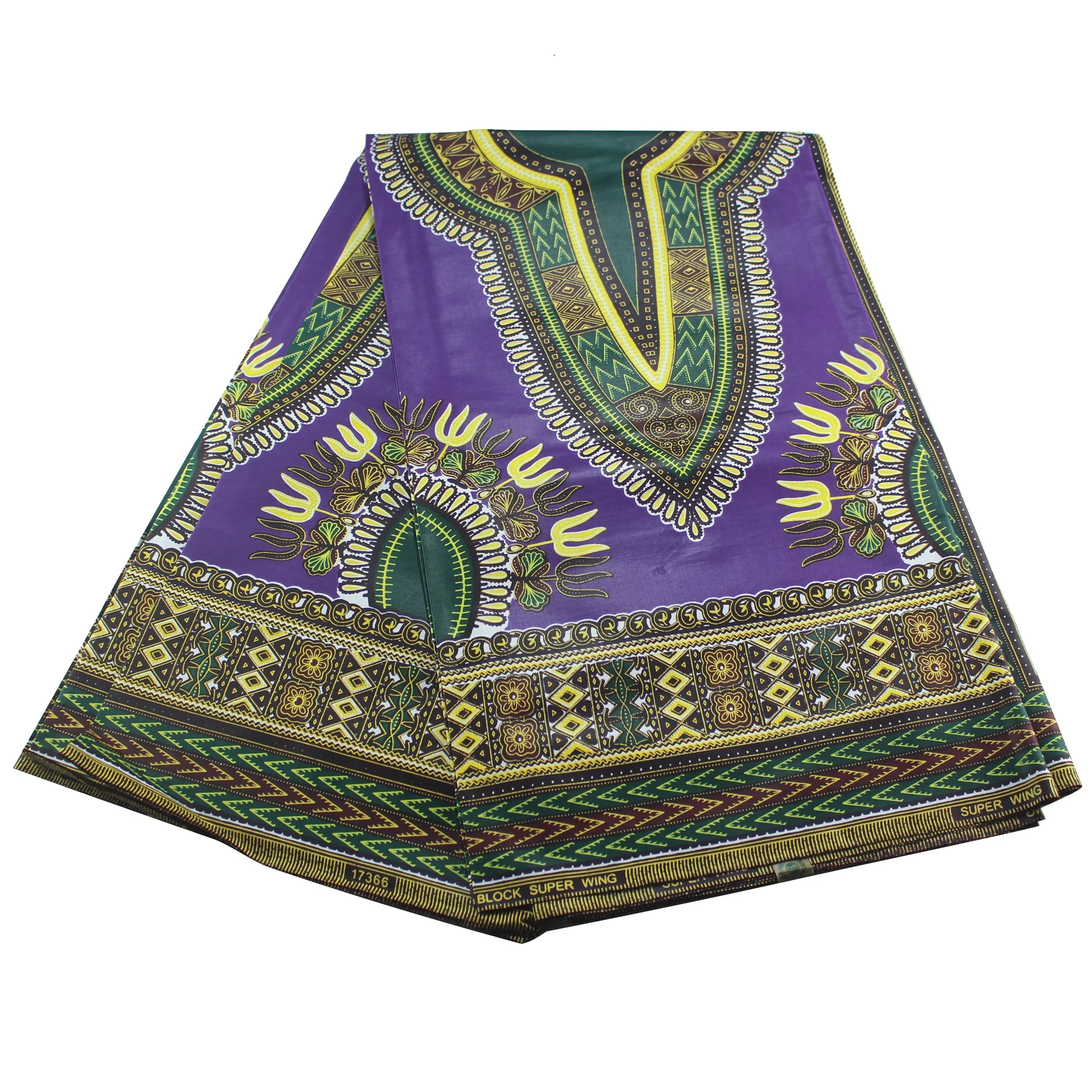2019 Popolare Dashiki Vintage Wax Cloth African Dashiki Wax Prints Tessuto 6Yards/Lot Per Abito Da Festa