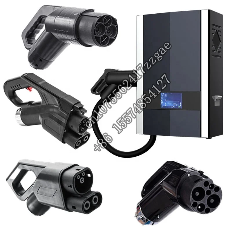 Ccs1 Dc Charger Ccs2 Dc Stazione Di Ricarica 30Kw Ev Charger Fabbrica All'Ingrosso Level3 Ccs Evse Wallbox 30 Kw Per Vw Id4 Accessori