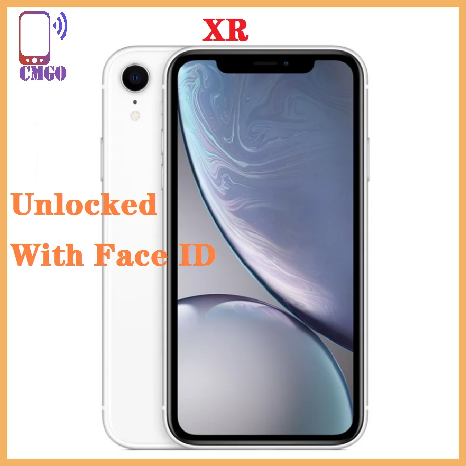 Originale Apple Iphone Xr Xr 2942Mah Ram 3Gb Rom 64Gb/128Gb /256G Sbloccato Cellulare 4G Lte 6.1 "Hexa-Core 12Mp E 7Mp 2018