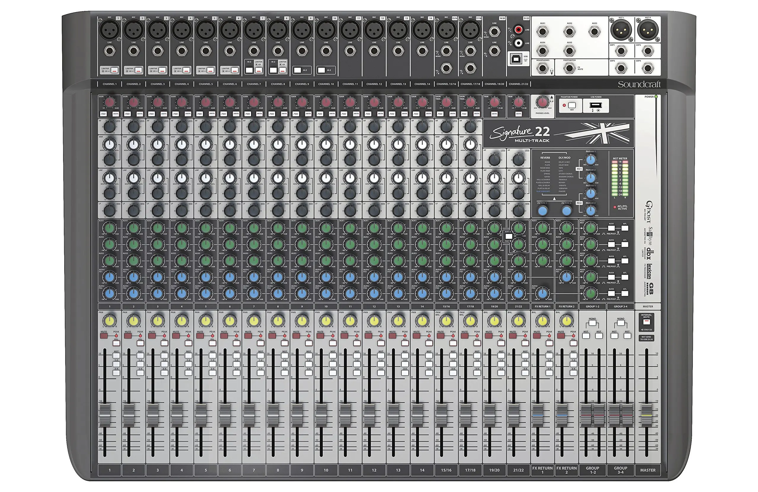 Mixer Multitrack Analogico A 22 Canali Soundcraft Signature 22Mtk