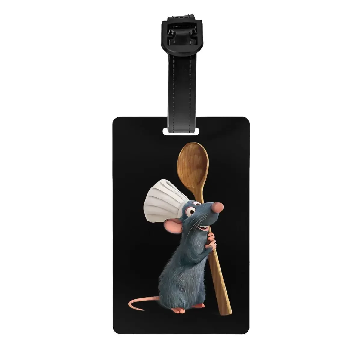 Ratatouille Chef Remy Con Cucchiaio Etichetta Per Bagagli Per Valigia Da Viaggio Privacy Cover Nome Id Card