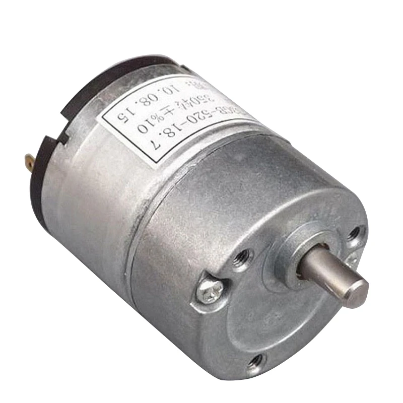 33Gb-520 Dc12V Motoriduttore In Metallo Per Rc Smart Tank Car Robot Etc Motoriduttore Dc Dc12V Motoriduttore 170-350Rpm