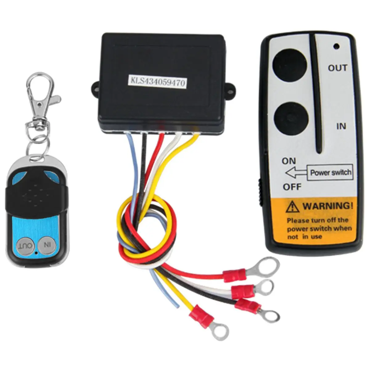 Set Telecomando Wireless Per Verricello 12V 12Volt 50Ft Per Camion Jeep Atv Warn Ramsey