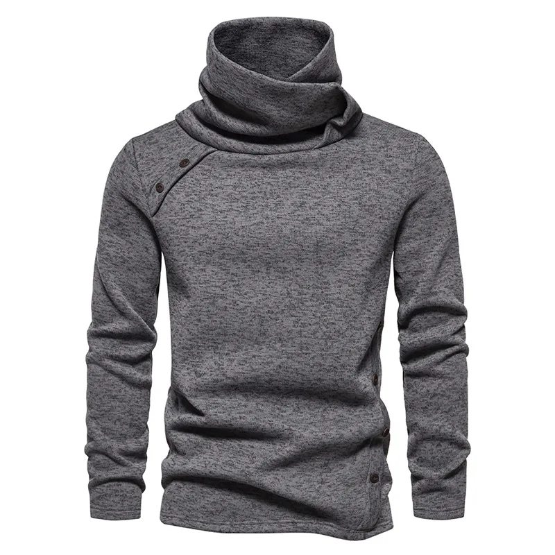 Maglioni Moda Autunno Per Uomo Pullover Moda Vintage Maglione Dolcevita 2023 Nuovissimo Morbido Caldo Casual Abbigliamento Uomo Sueter