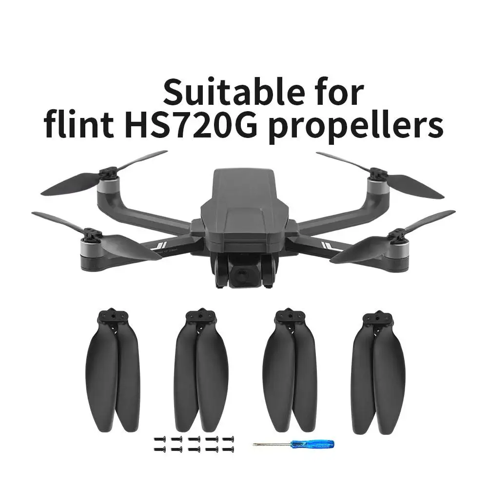 4 Pezzi Di Eliche Drone Per Holy Stone Hs720G Rc Quadcopter Kit Lama Elica Parti Di Ricambio Accessori