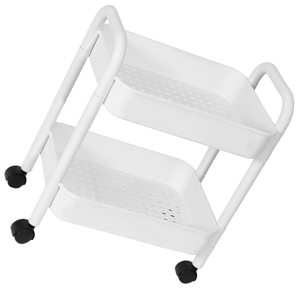 Carrello Piccolo Con Ruote Dolly Rack Rolling Carrello A Più Livelli Pp Roller Scaffali Per Ufficio