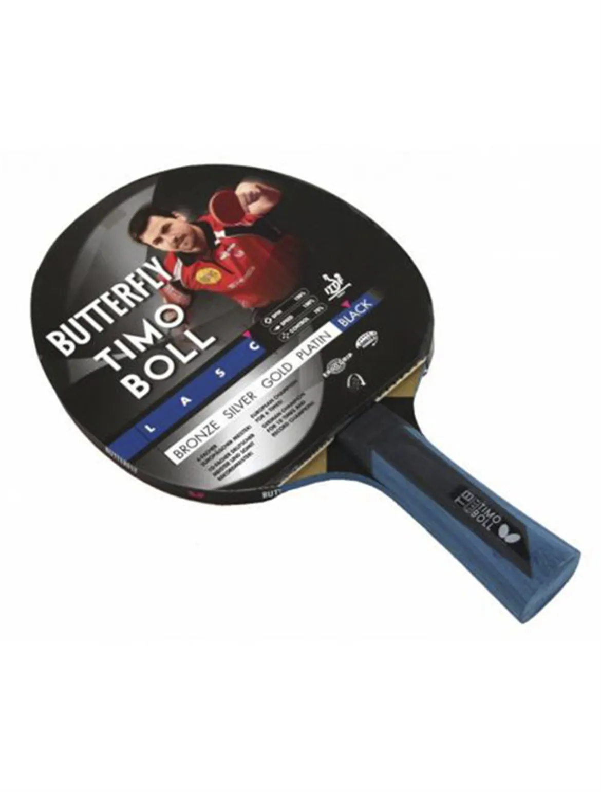 Butterfly Timo Boll Black Ittf Ha Approvato Una Sofisticata Racchetta Da Ping Pong 85031 Giocatori Professionisti Avanzati
