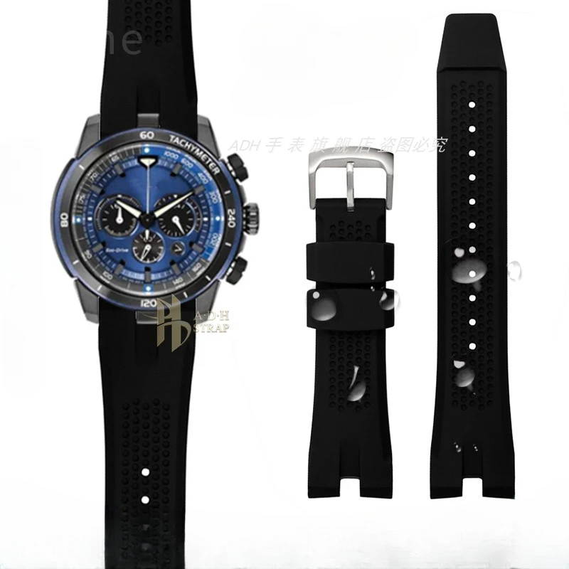 Per Michael Kors Mk8184 8152 9020 8730 8761 Silicone Sostituire Accessori Originali Interfaccia Convessa 13Mm Cinturini Neri Arancioni