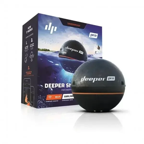 Nuovo Hot Deep Pro + Plus Fishfinder Smart Sonar Wireless Portatile Nuovo