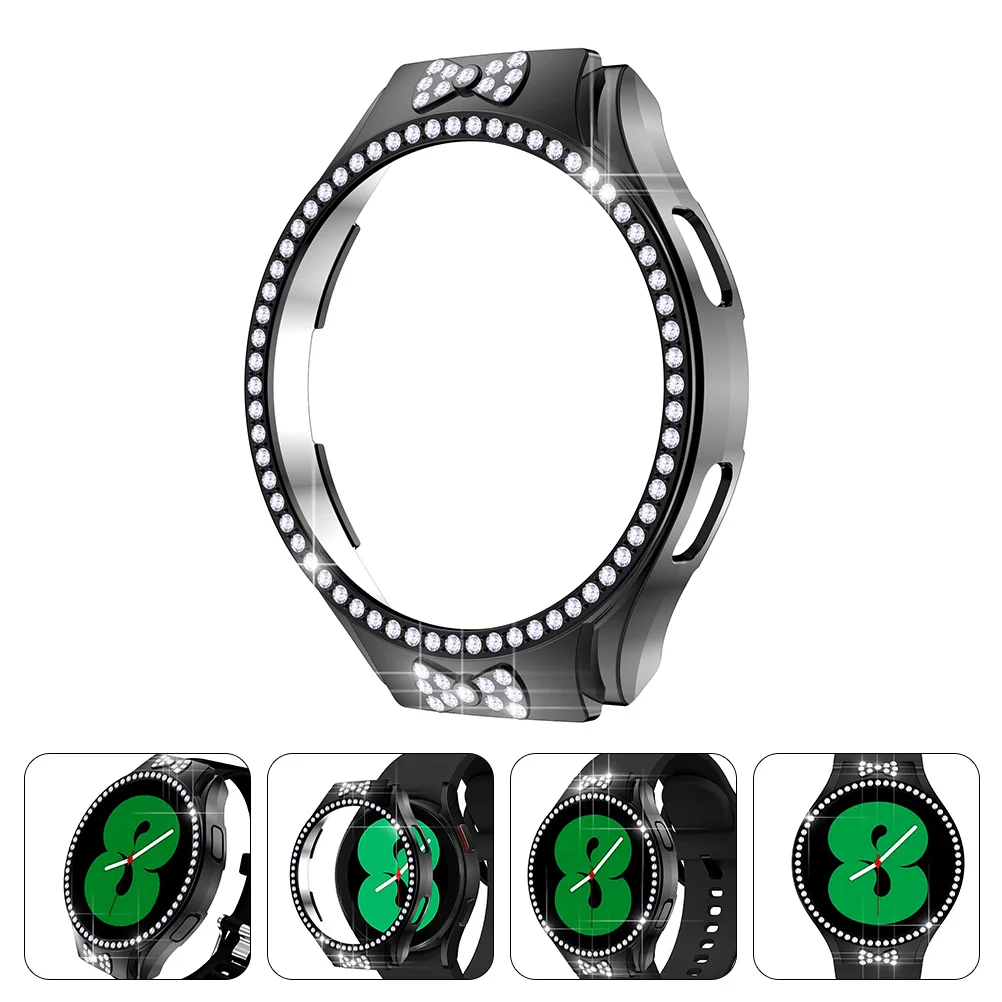Orologio Glitter Cover Watch Case Watch Cover Smartwatch Decor Compatibile Per Samsung Watch 4