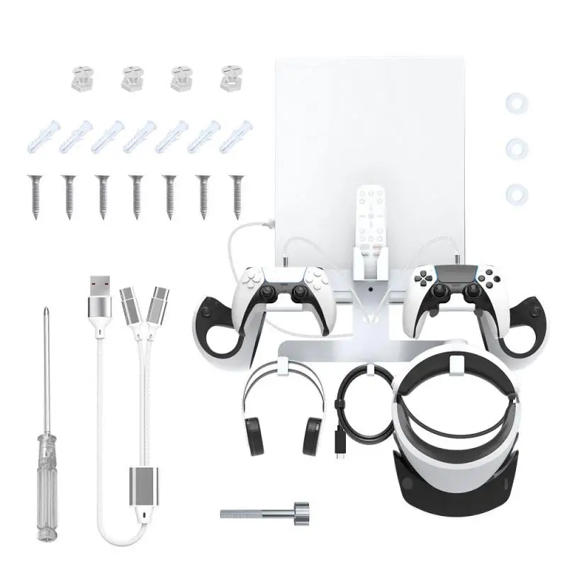 Per Psvr 2 Headset Controller Display Stand Interfaccia Di Tipo C Luce Conveniente Per Giocatori Accessori Per Ufficio Portatili