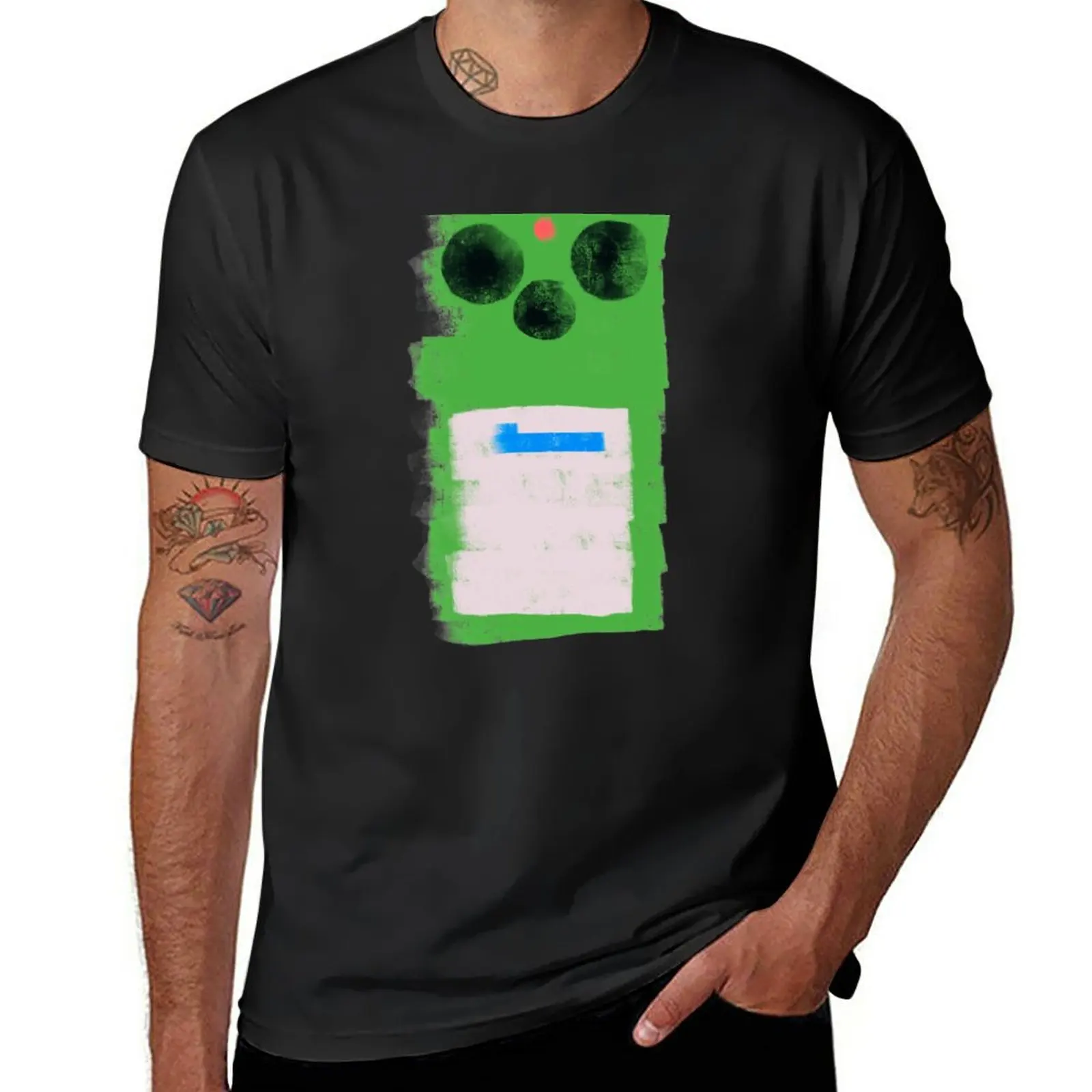 Nuovo Ts9 Tube Screamer Overdrive Guitar Effect Pedal Impressionist Painting T-Shirt Camicie Da Allenamento Da Uomo Di Moda Coreana