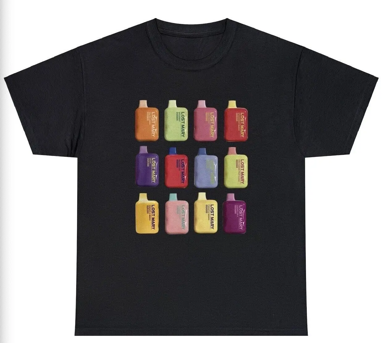 Maglietta Lost Mary Vape Maglietta Divertente Vaping Smoking Lover Joke Graphic Novità Tee