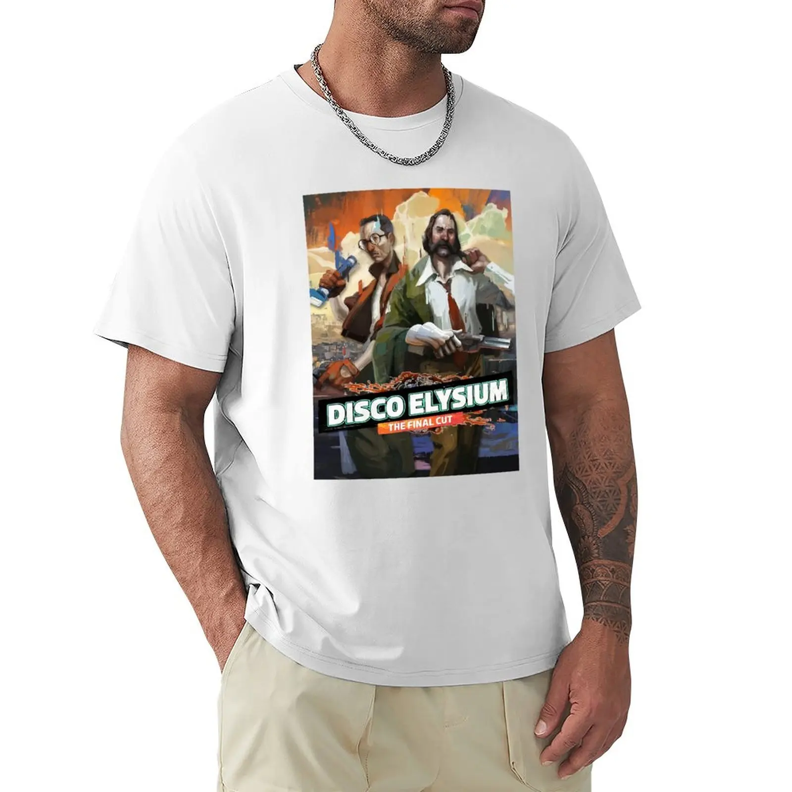 Disco Elysium - The Final Cut T-Shirt Abbigliamento Estetico Funnys T Shirt Uomo