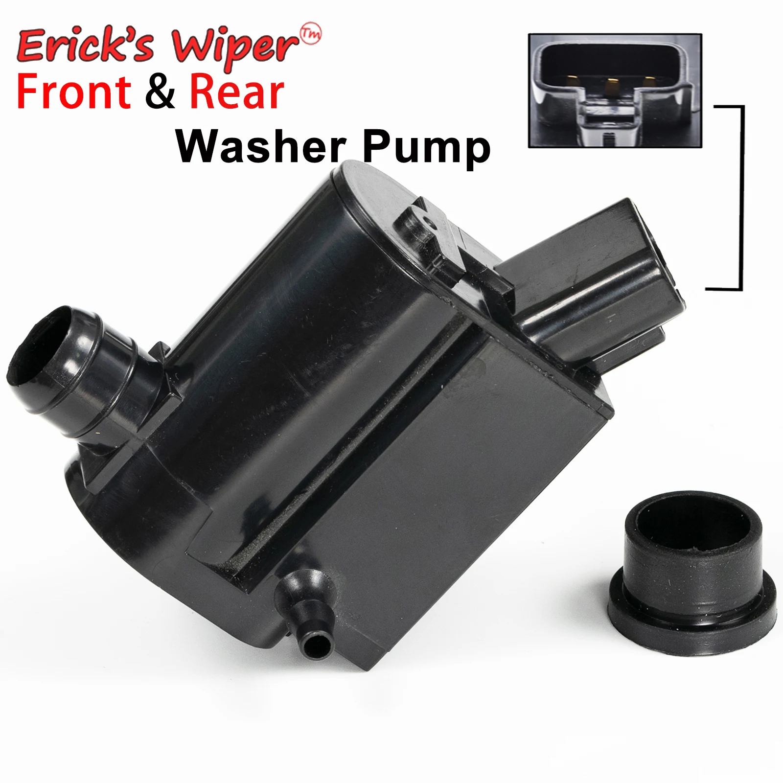 Ener'S Wiper Twin Outlet Motore Della Pompa Della Rondella Del Parabrezza Per Toyota Yaris 1999 - 2005 Cynos Coupe 1.5 Starlet 1.3 Oe #85330-12280