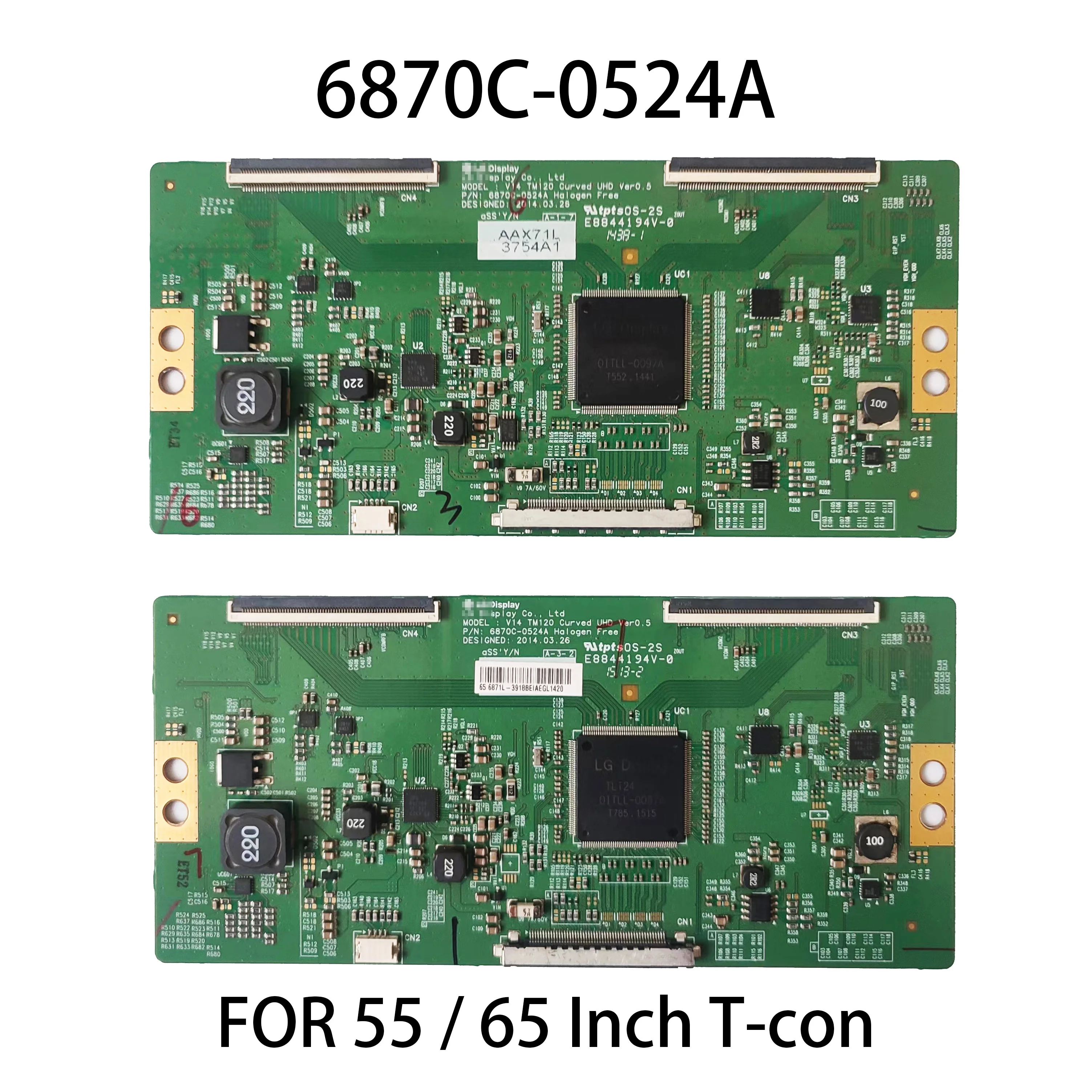 Muslimexlimatexlimb T-Con Per Lg 65 Uc970V Muslimb 55 Uc970V 55 Uc970T Muslimate Scheda Logica Da 55/65 Pollici Tv