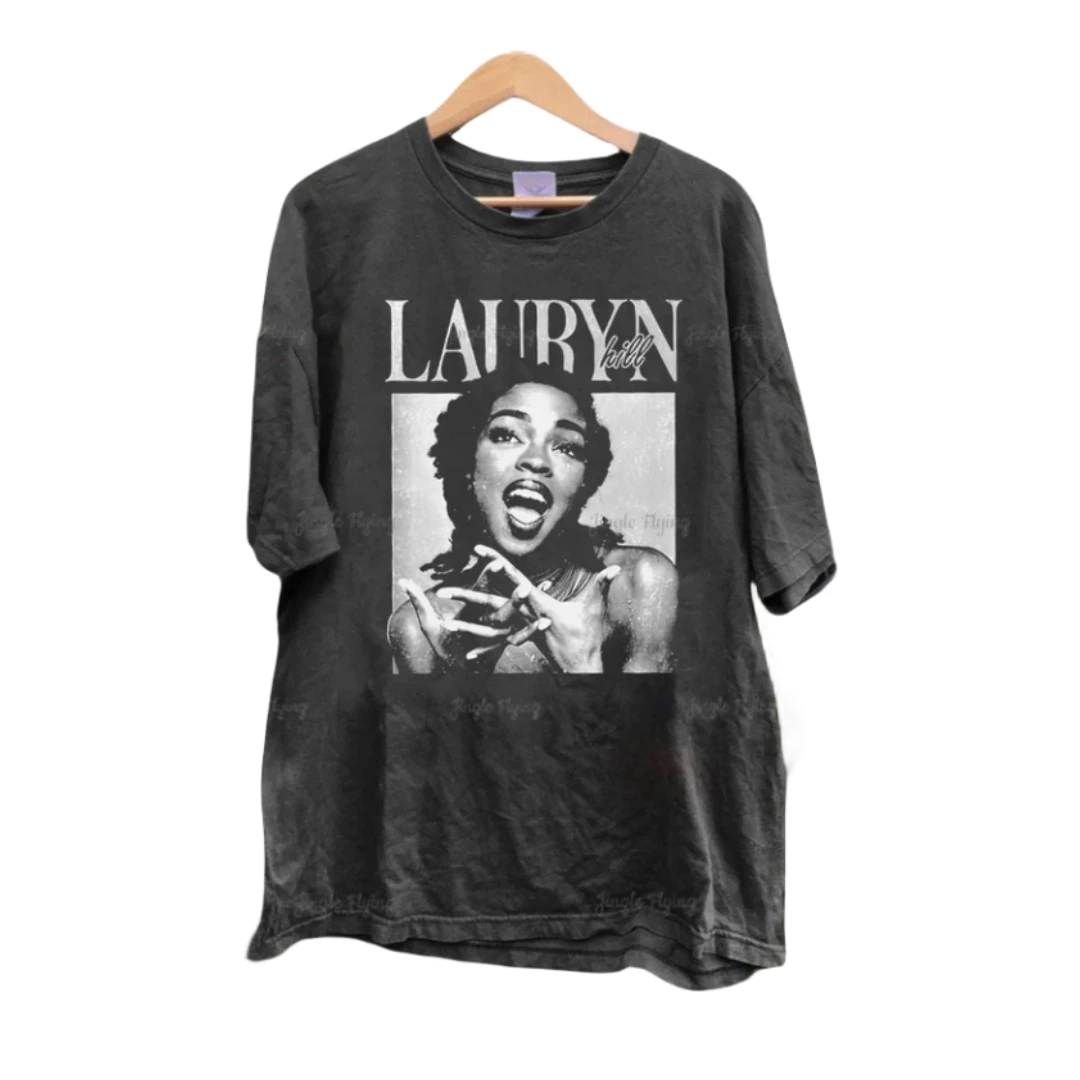 Lauryn Hill Anni '90 Camicia Vintage Rapper Tour Shirt Erykah Badu Shirt Album Camicia Regalo Fan Shirt