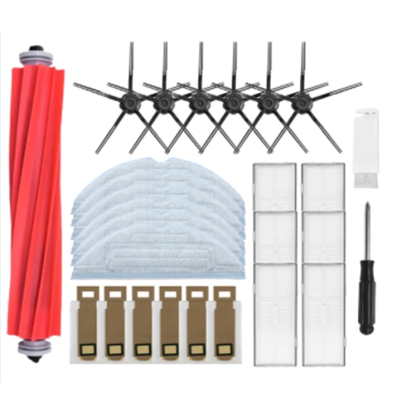 2023 Hot Sale-27Pcs Per Roborock S7 T7S Plus Accessori Mop Cloth Dust Bag Xiaomi G10 Robot Aspirapolvere Sostituire Le Parti