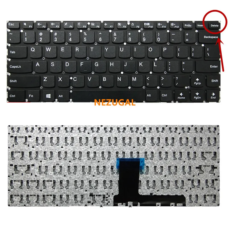 Us Tastiera Per Lenovo Ideapad 310-14Iap 310-14Ikb 310-14Isk V110-14Iap V310-14Ikb V510-14Ikb