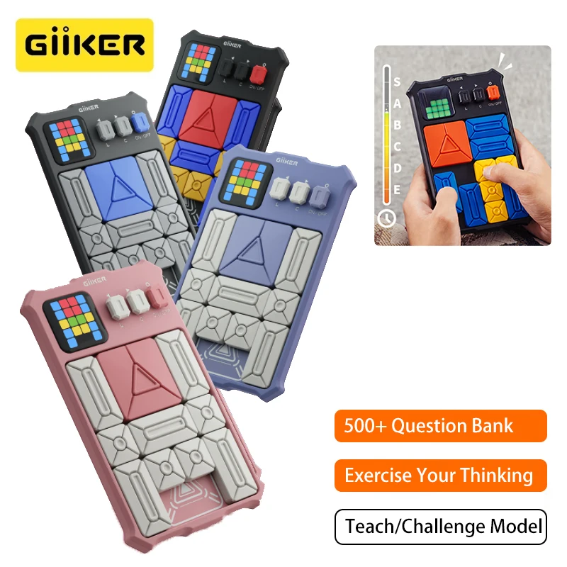 Xiaomi Giiker Super Slide Huarong Road Smart Sensor Game 500 + Sfida Livellata Puzzle Logico Giocattoli Interattivi Per Regali Per Bambini