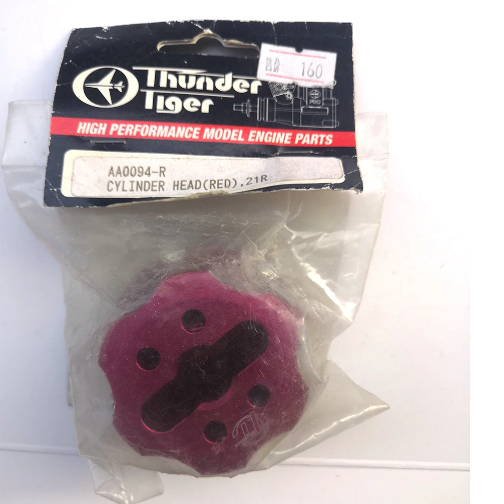 Testata Cilindro Thunder Tiger Aa0094-R (Rossa).21R /Aa0094-R Testata Cilindro Thunder Tiger Per (Rosso)