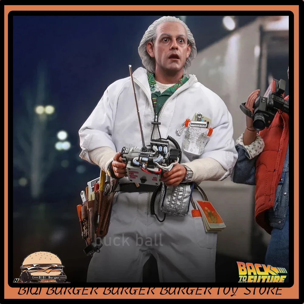 1/6 Giocattoli Caldi Originali Ritorno Al Futuro Figure Di Film 30Cm Doc Brown Action Figurine Doctor Brown Mobile Model Toys Regali Per Bambole