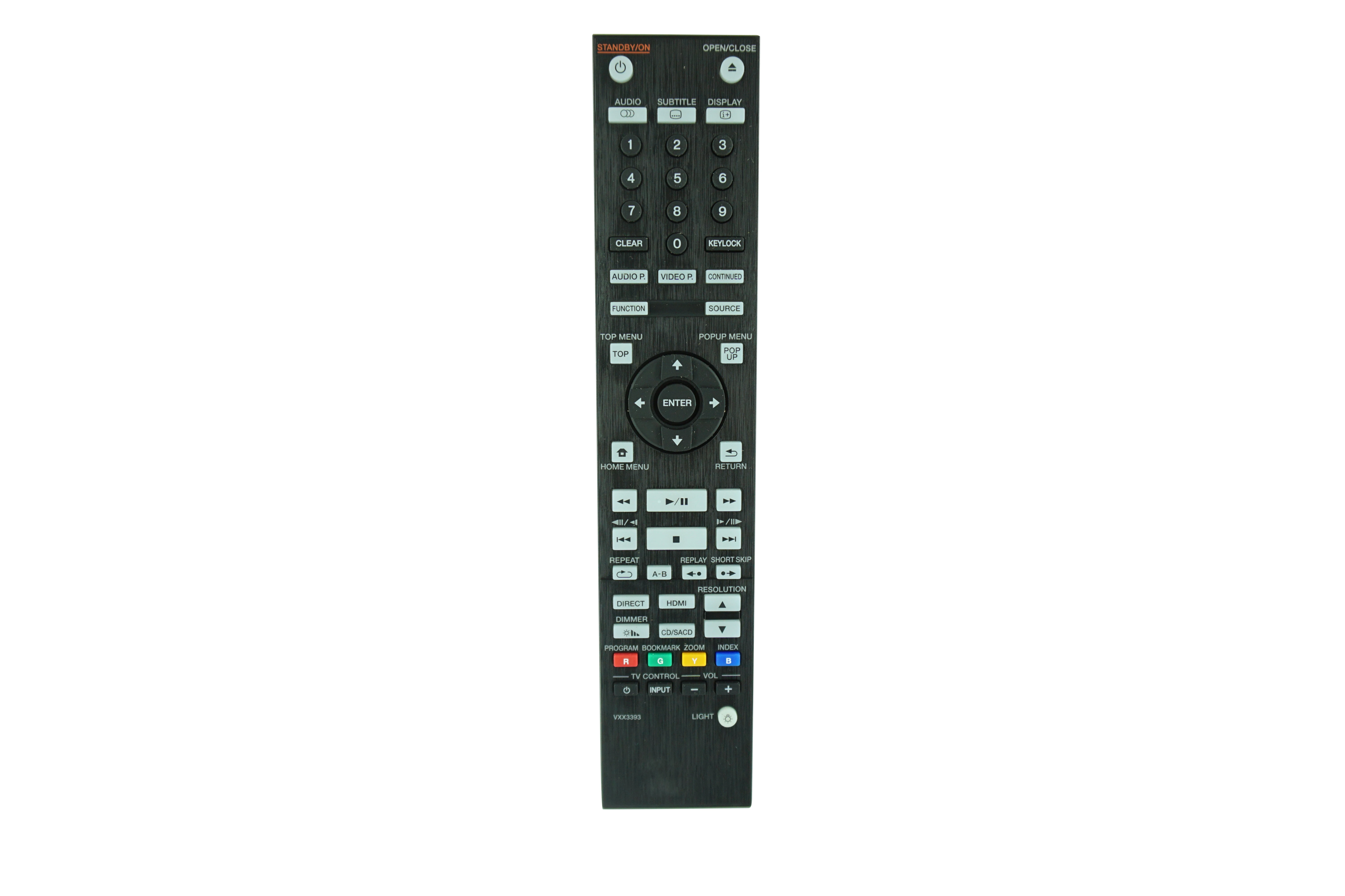 Telecomando Per Pioneer Vxx3393 Bdp-Lx58 Lettore Dvd Blu-Ray 3D Disc Bdp-Lx88