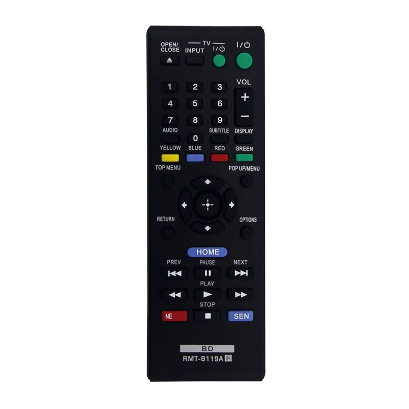 Rmt-B119A Telecomando Per Lettore Dvd Disco Blu-Ray Sony Bdp-Bx59 Bdp-S390 Bdp-S590 Bdp-Bx110 Bdp-S1100 Bdp-S3100