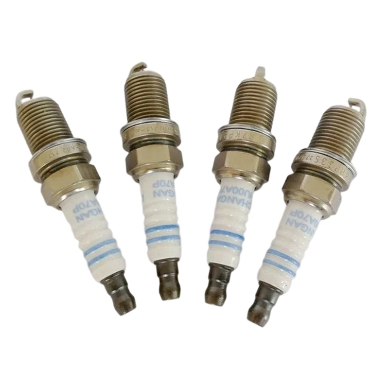 4Pcs Motore Autocar Motor Part K002-1600 Candele Doppie All'Iridio Per Accessori Cinesi Changan Cs75 Cs95 Suv 1.8T 2.0 Jl486