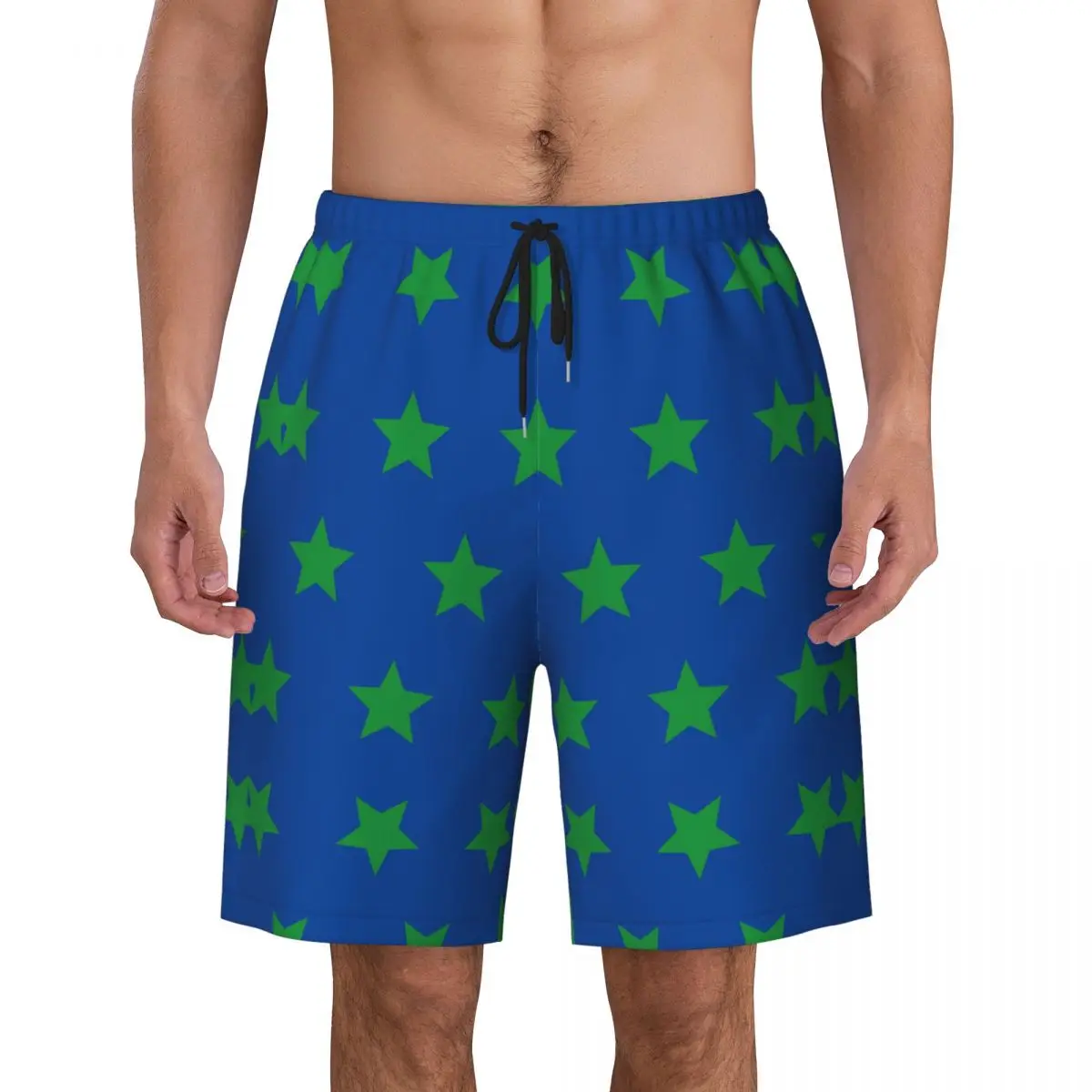 Pantaloncini Da Surf Con Stampa Stella Moda Estate Luxury L-Longchamps Sportswear Beach Short Pant Uomo Quick Dry Cool Plus Size Beach Trunks