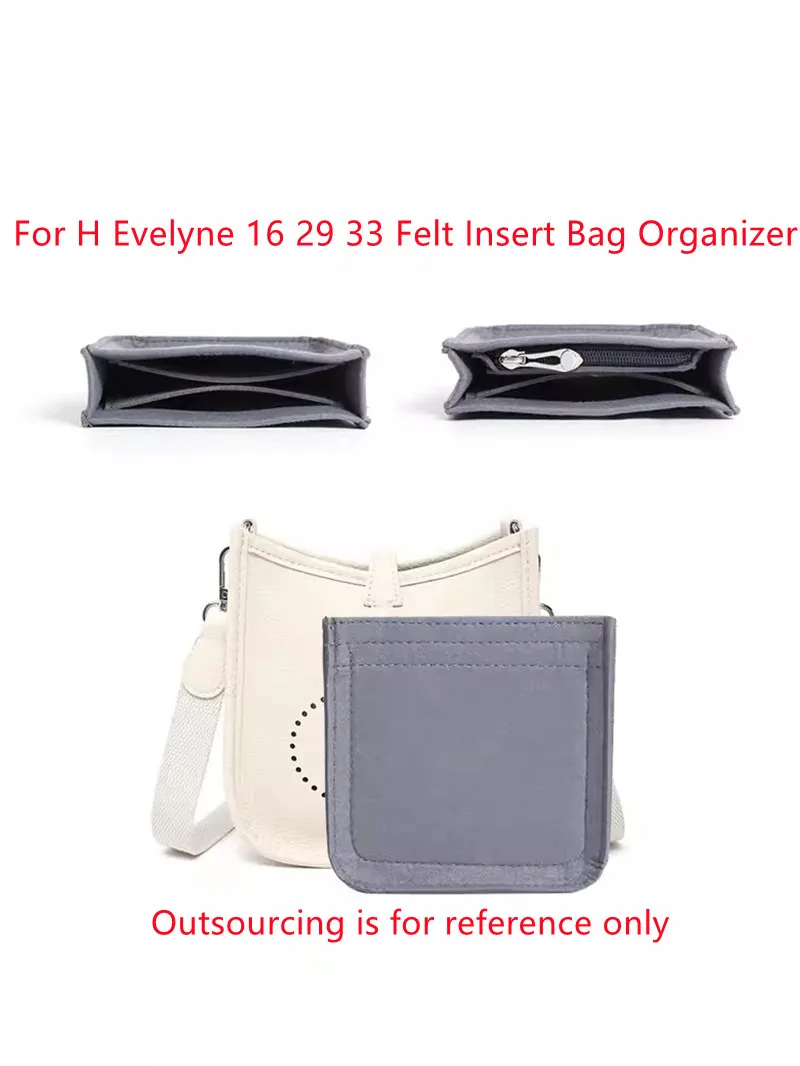 Adatto Per Evelyne 16 29 33 Sella Feltro Inserto In Tessuto Borsa Organizer Borsa Per Il Trucco Borsa Interna Da Viaggio Borse Per Cosmetici Portatili