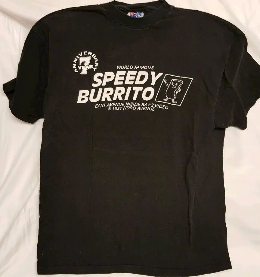 Maglietta Vintage Chico Ca Speedy Burrito Taglia Grande \ "Dove Arrotoliamo I Grassi \"