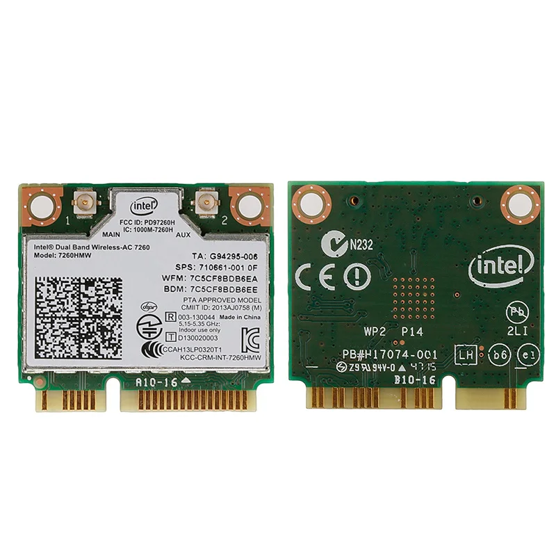 Scheda Lan Wireless Pci-E Dual-Band Bt 876Mbps 2,4/5 Ghz Per 710661-001