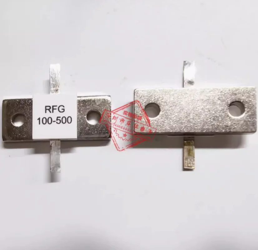 1 Pz/Lotto Nuovi Resistori Rf Originali Rfg100-500 Rfg 100-500 Rfp500-100 500 Watt 100 Ohm 500 W 100R Resistore Di Carico Fittizio Doppio Pin