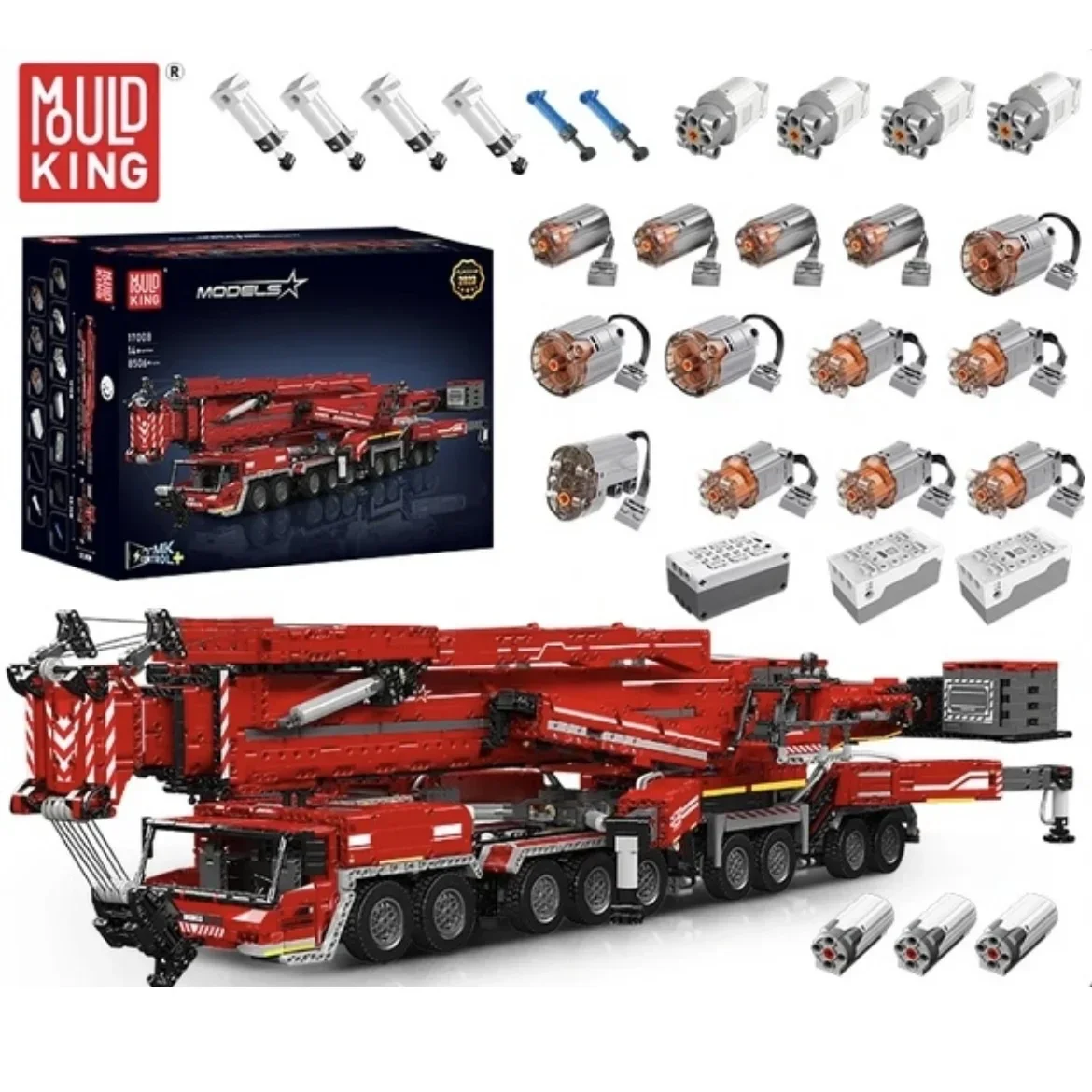 Mold King 17008 Gru Mobile High-Tech Ltm11200 Liebherrr Building Blocks Mattoni Giocattoli Di Ingegneria Per Bambini Regali Di Compleanno