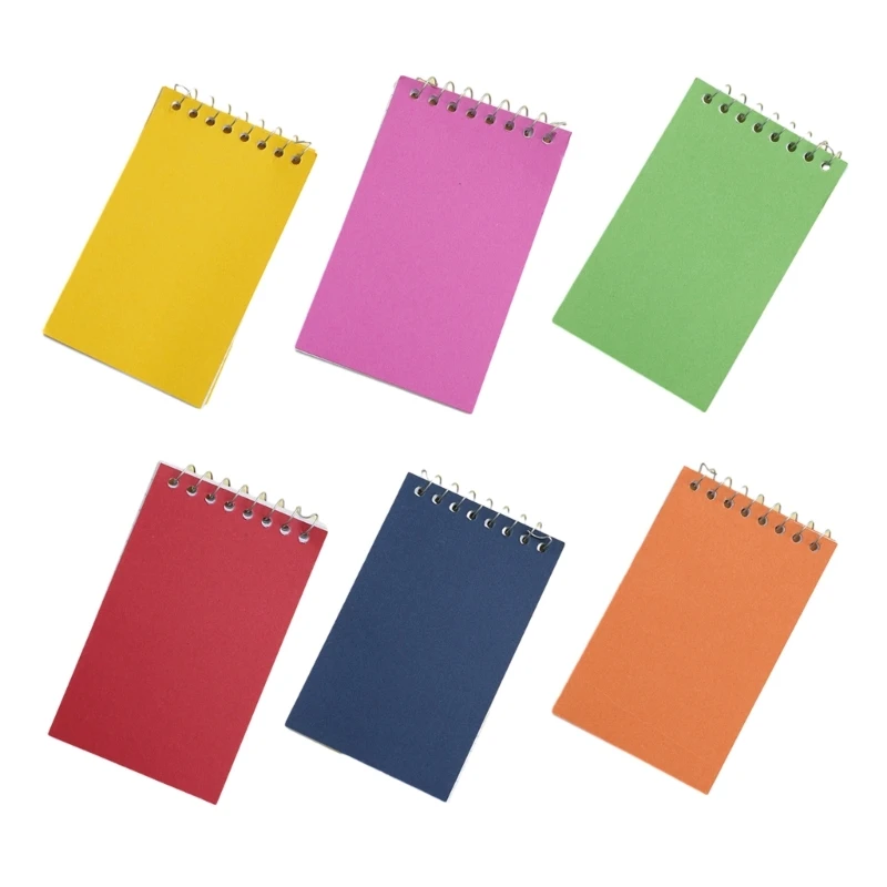 6 Pezzi/Set Quaderni Con Rilegatura Quaderni Per Reporter Quaderni Per Diari Da