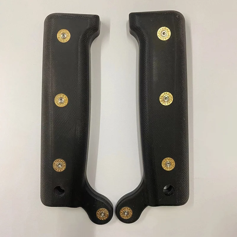 1 Paio Con Viti Set Coltello G10 Manico Patch Scale Per Genuine Us Ontario Machete 18 "Coltelli Grip Fai Da Te Accessori Parti