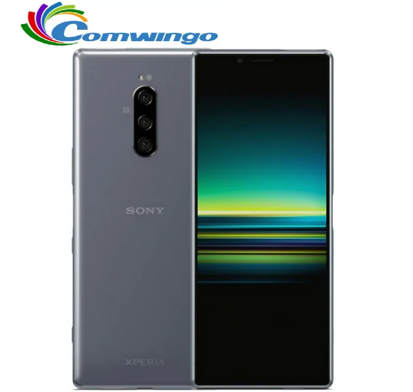 Sony Originale Xperia 1 J8110/J9110 Xperia Xz4 Telefono Android 4G Lte 6.5 "Octa-Core 6Gb E 128Gb 12Mp/8Mp Nfc Fingerprint Nfc