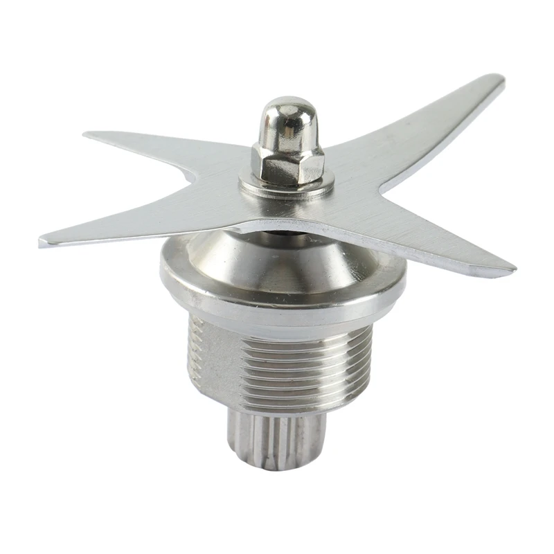 Lama Per Frullatore Lama Lunga A 4 Foglie In Acciaio Inossidabile Adatta Per Vitamix Pro 750 Tazza Grossa Latte Di Soia/Miscelazione/Accessori Per Sme