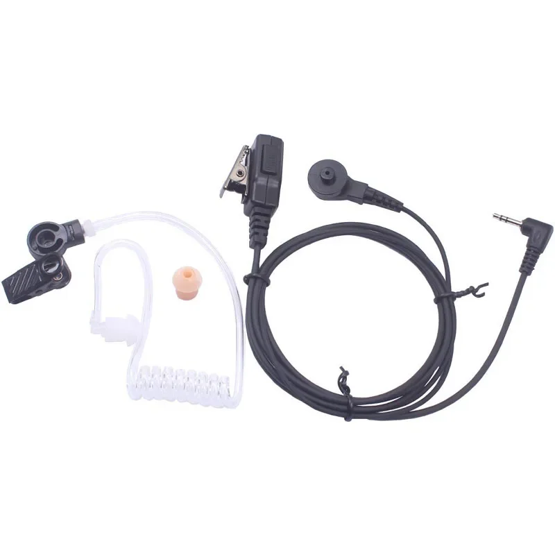 Tubo Aria Auricolare Auricolare Grande Ptt Mic Altoparlante Cuffie Per Motorola Mth800 Mth850 Mtp850 Mts850 Mth600 Mth650 Walkie Talkie