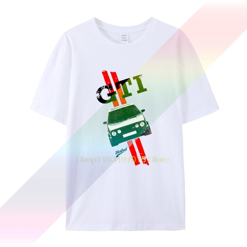 2020 New Golf Mk2 Gti T-Shirt Uomo Donna Estate 100% Cotone Team Tees Uomo Più Nuovo Top Popolare Magliette Normali