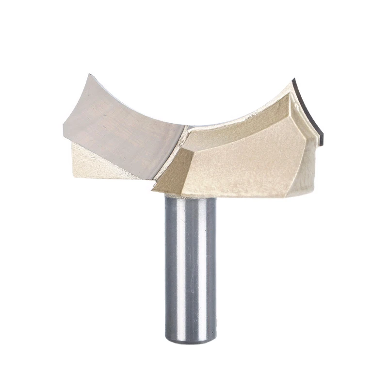Huhao 1 Pz 1/2*2 Shank Ball Bit Point-Cut Round Over Groove Bits Router Bits Per La Lavorazione Del Legno Taglierina Per Incisione Del Legno